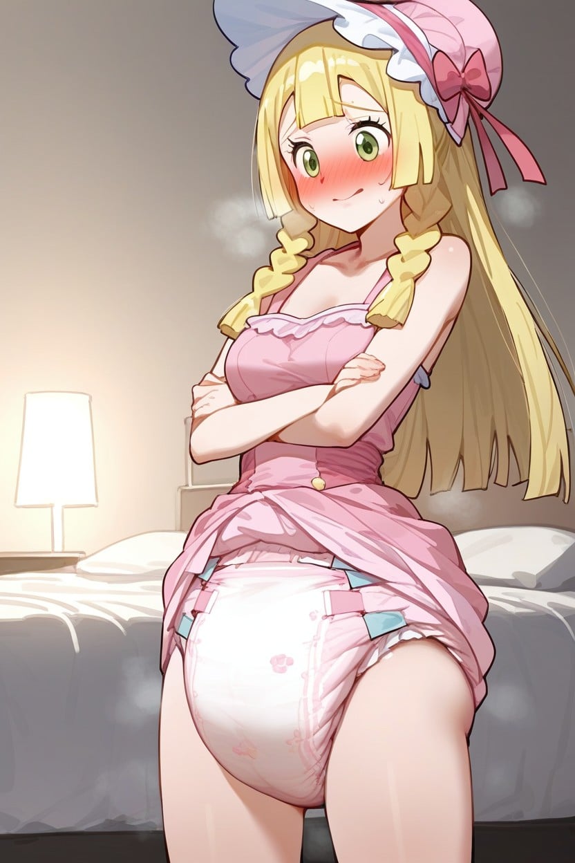 Body, 小さな女の子, Covered Belly AI Porn