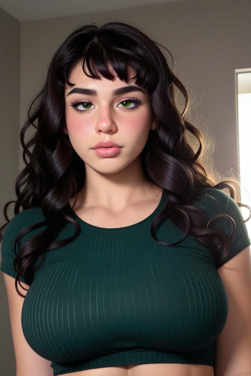 Long Length, Very Large Fake Breasts, 18+ AI Porn