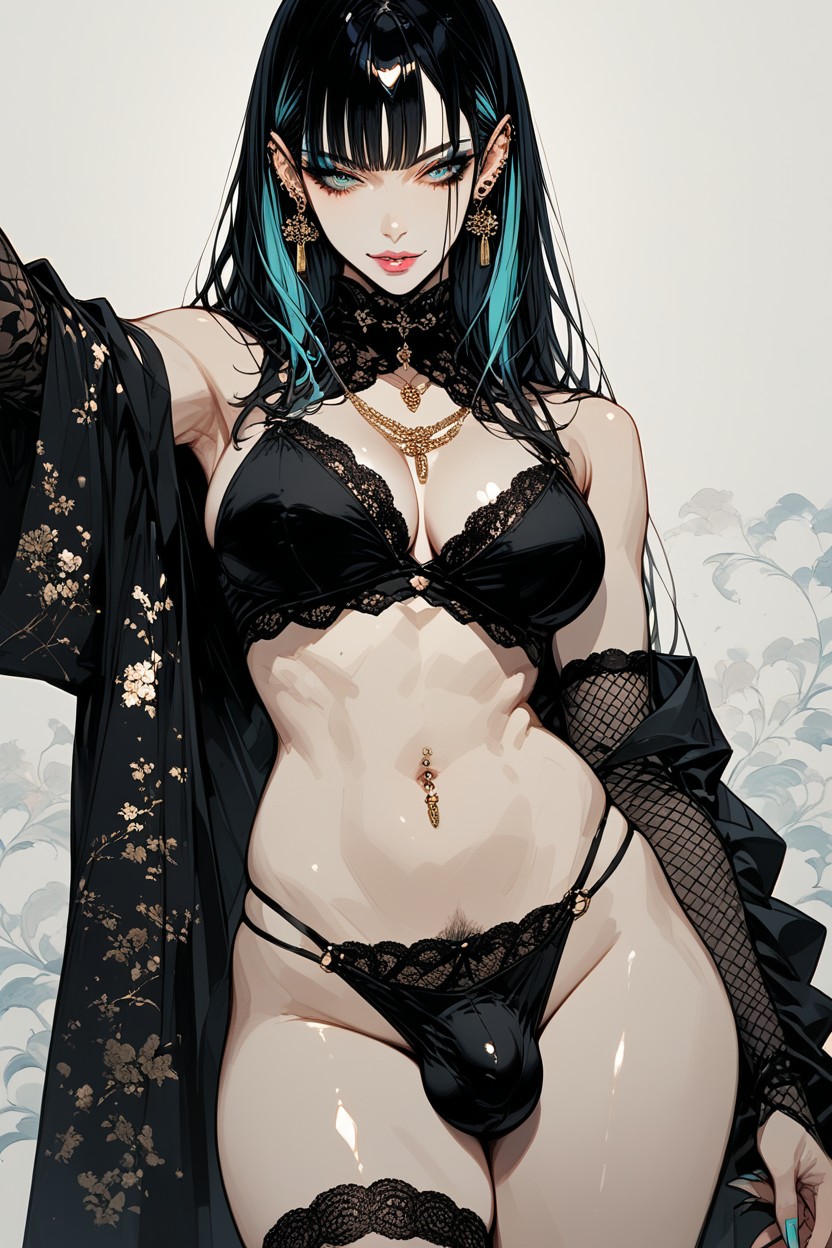 Long Length, French, Italian And Japanese Descent Hentai AI Porn