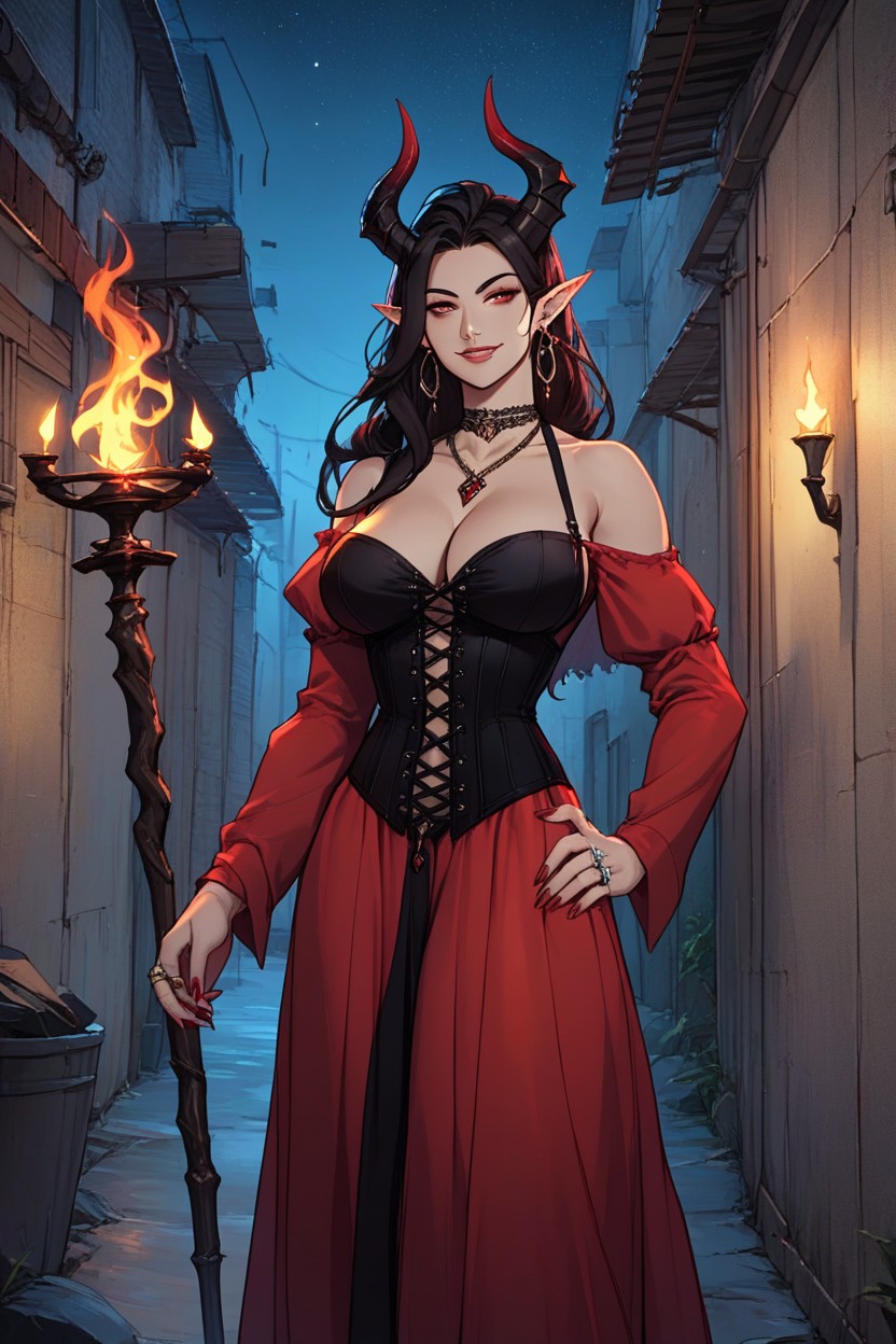 Off_shoulder, Necklace, Smile Hentai AI Porn