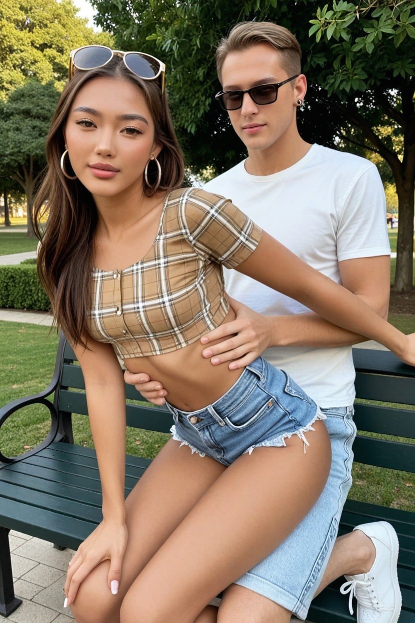 Gentle Features, Looking At Viewer, Park Porno IA