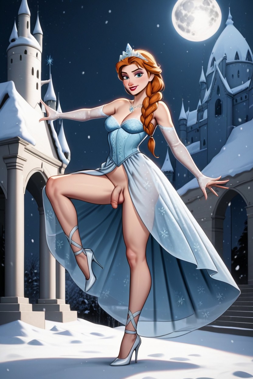 Mischievous, See-through Dress, Princess Tiara Porno shemale IA