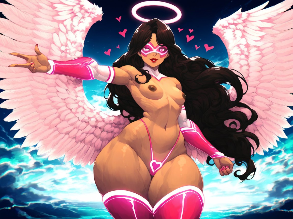Superhero, Naked, 1 Person Hentai AI Porn