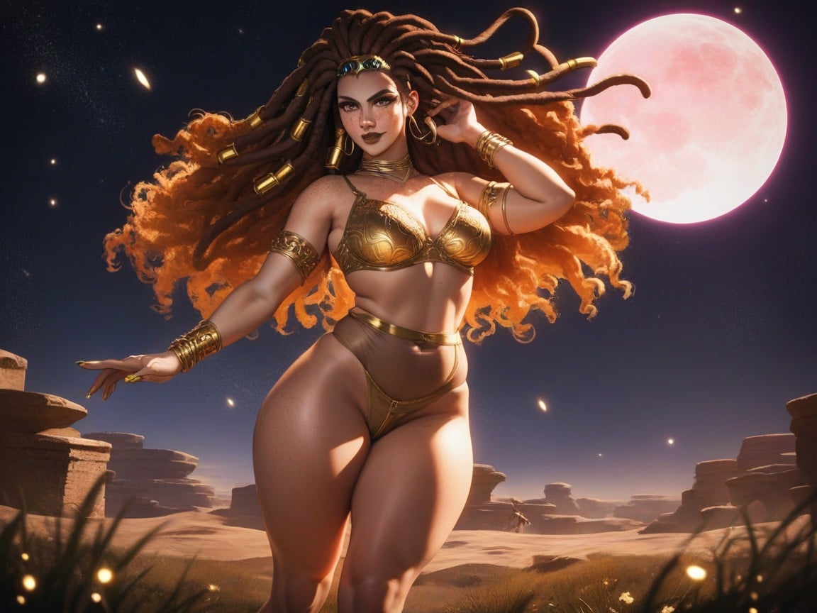 Wearing Gold Silk Modern Clothes, Crisp Lines And Edges, 1 Person Hentai AI Porn