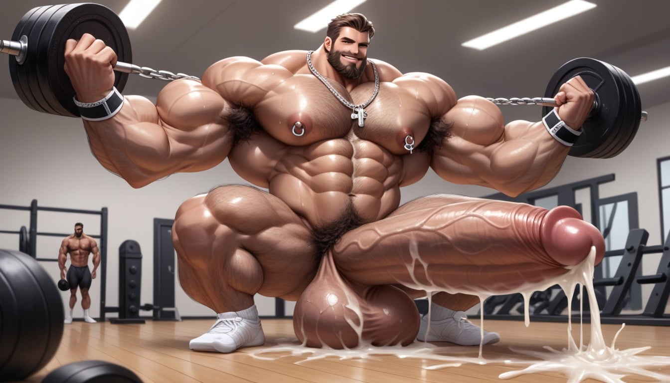 Hyper Ejaculation, Orgasm, Smug AI Gay Porn