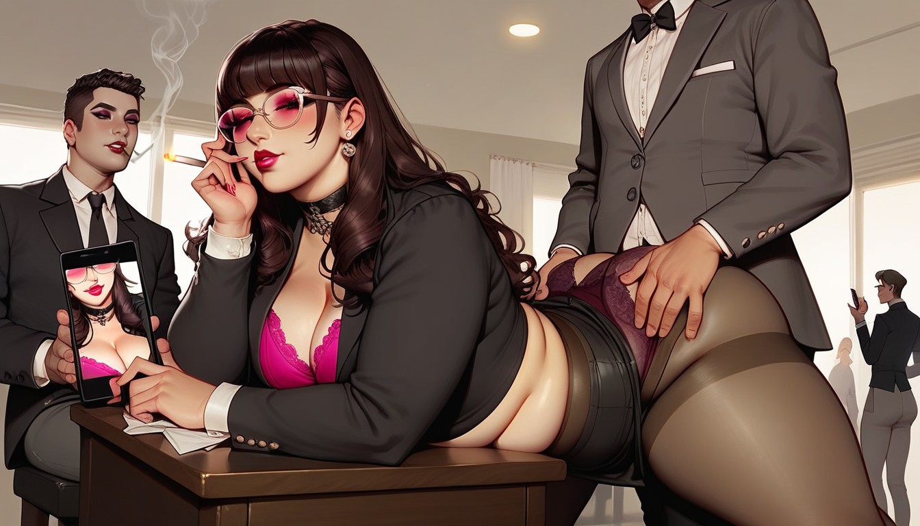 18+, 2 People, Bbw BBW AI Porn