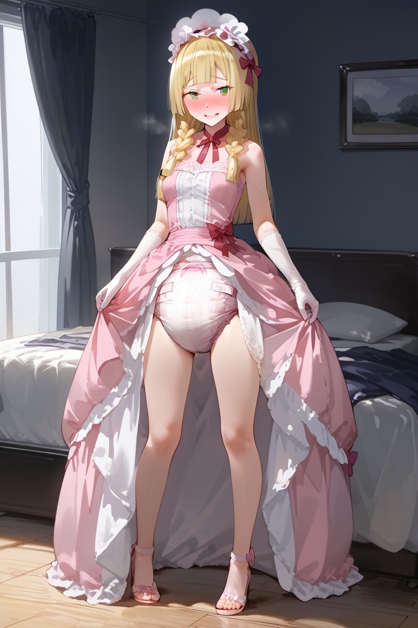 Adult Lillie From Pokemon, 平らな, Female Only Porno IA