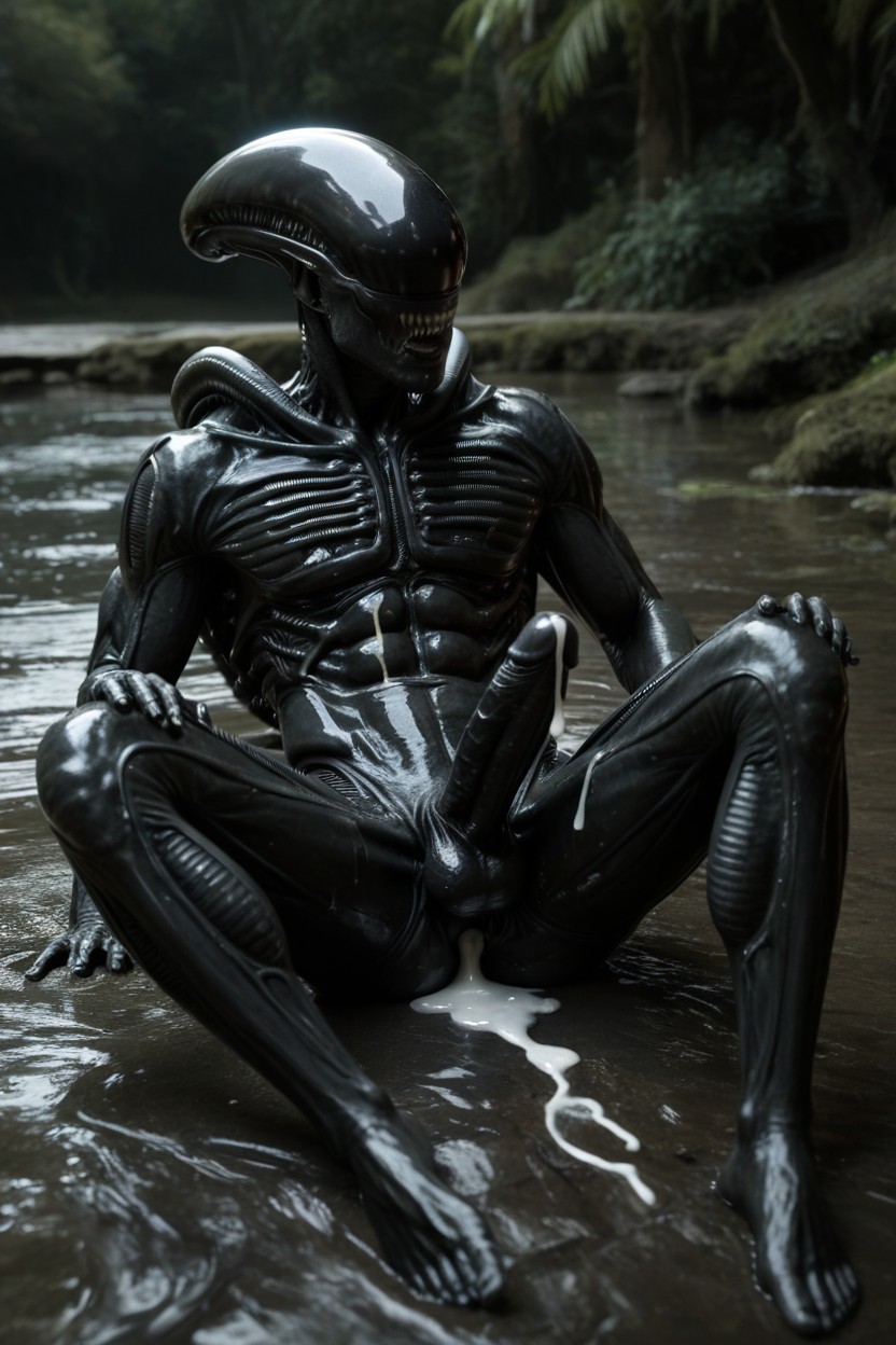 Nsfw, Black Goo Everywhere, 25+ AI Gay Porn