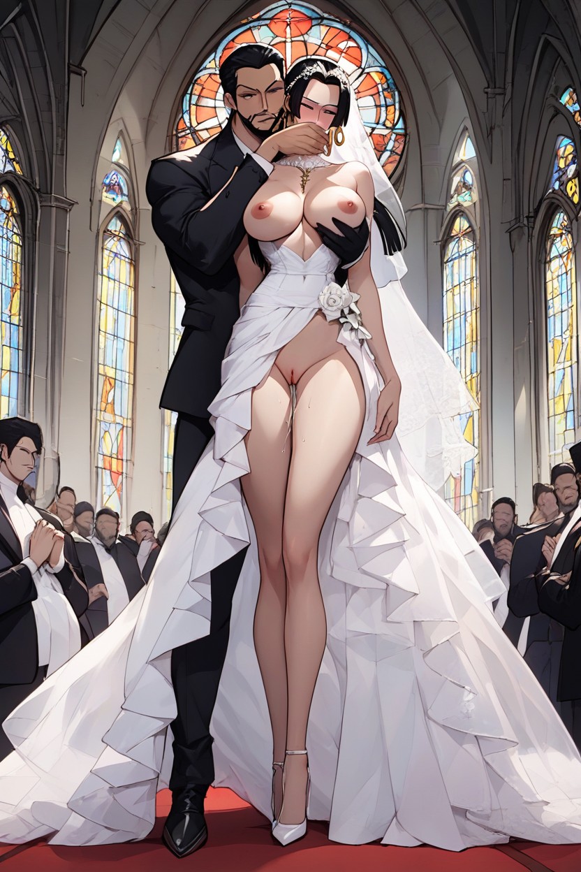 Full Body, Church, Groped AI Porn