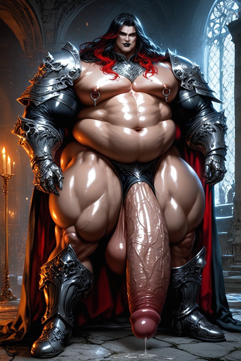 Large Eyes, Penis Bigger Than Body, Long Length AI Gay Porn