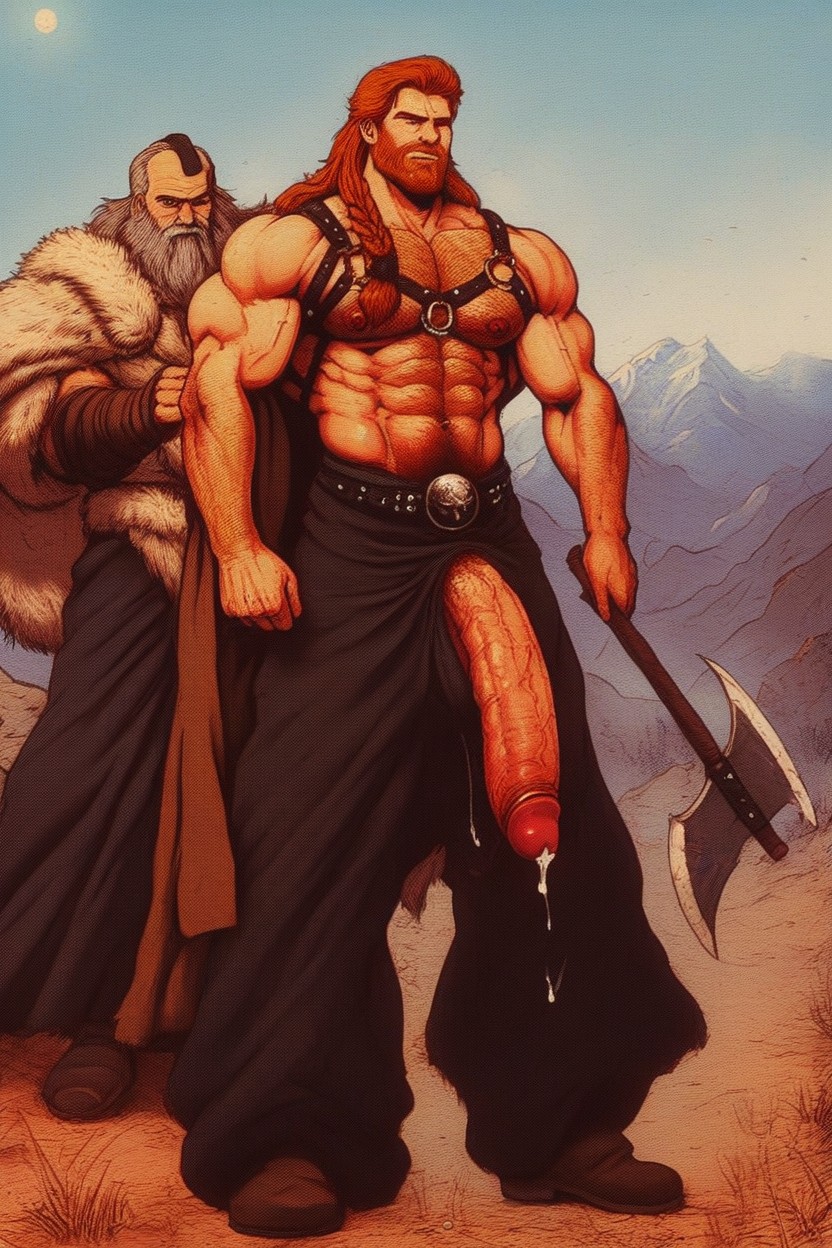 30+, Viking, Hyper Hairy Body Porno gay IA