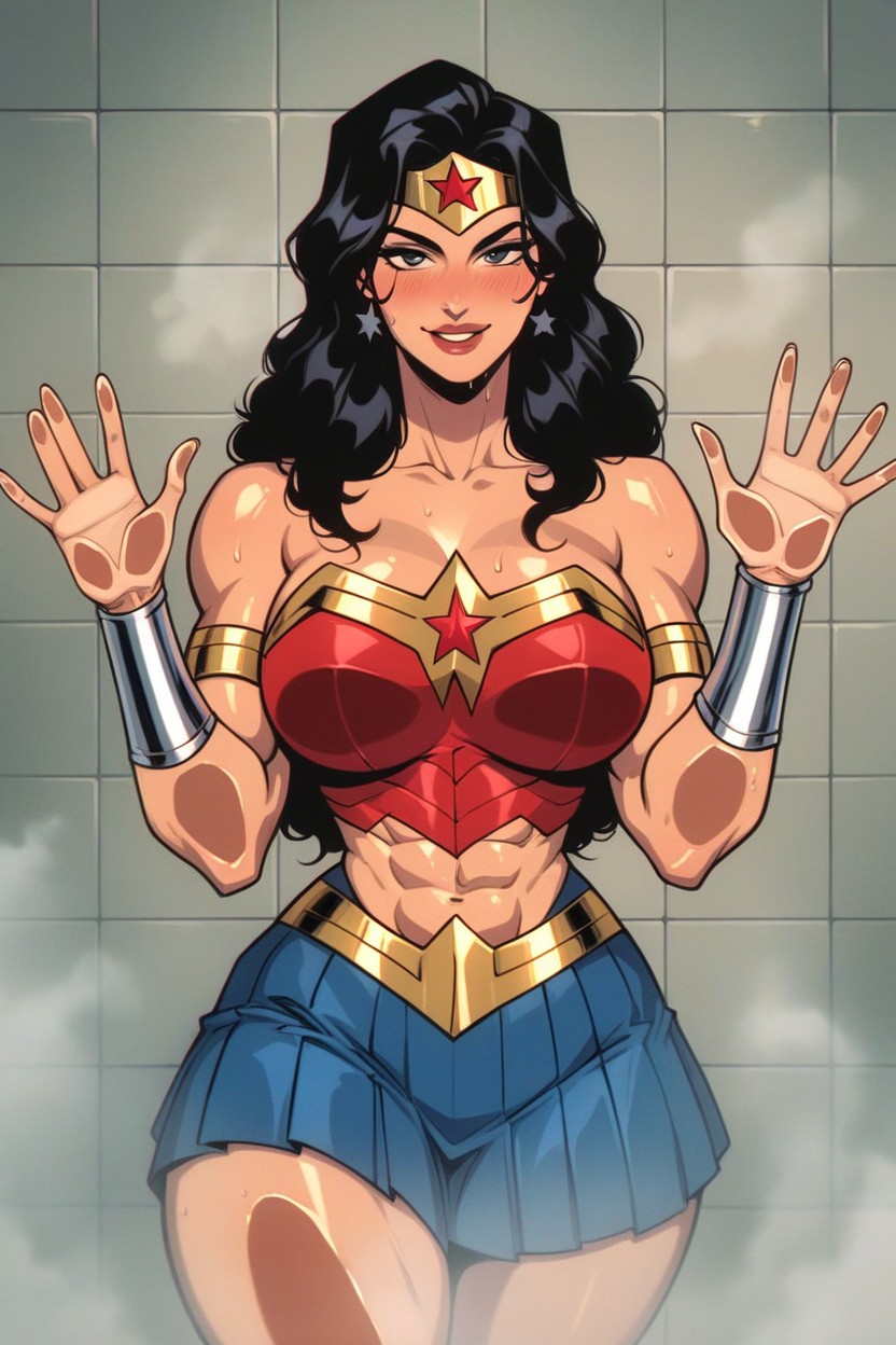 Thick Thighs, Tits On Glass, Fit Hentai IA