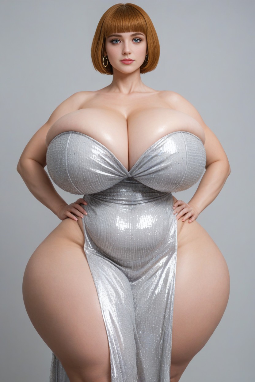 Massive Oversized Colossal Breasts, Ídolo K-pop, Gorda Porno IA