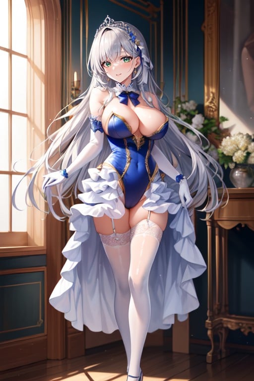 1 Personne, Maigre, Green Eyes Porno IA Hentai