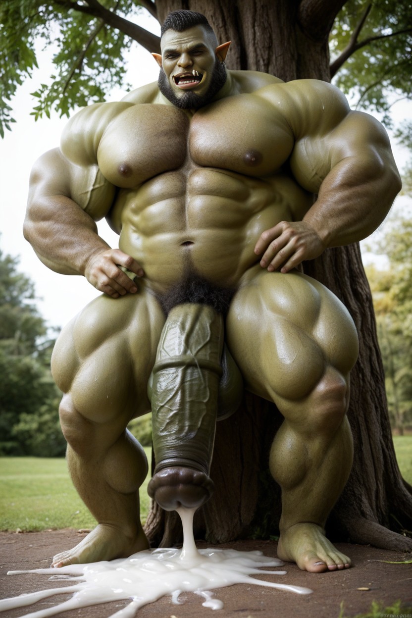 Hyper Cock, Massive Cock, Gigantic AI Gay Porn
