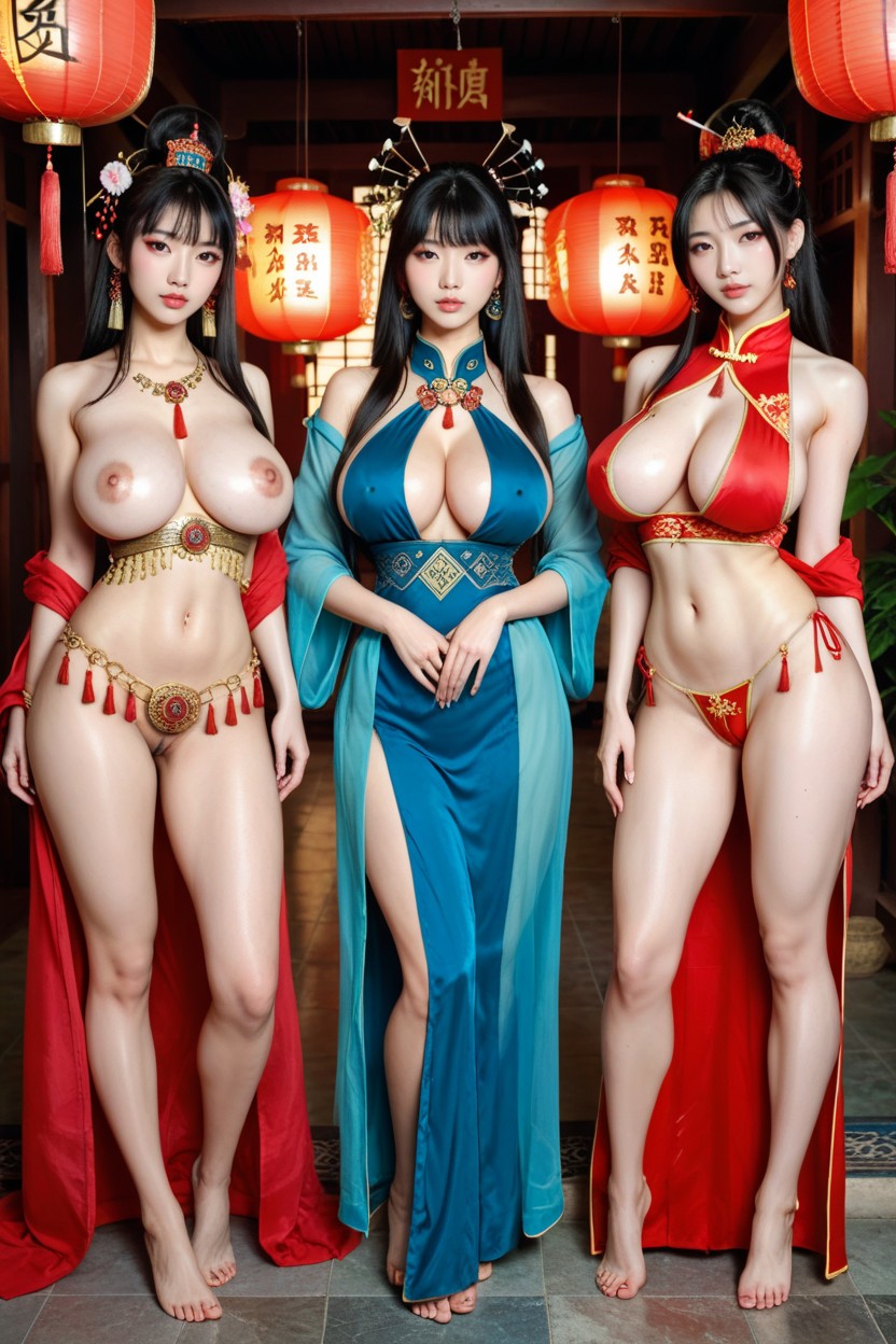 Very Sexy, Massive Breasts, Looking At Viewer AI Porn