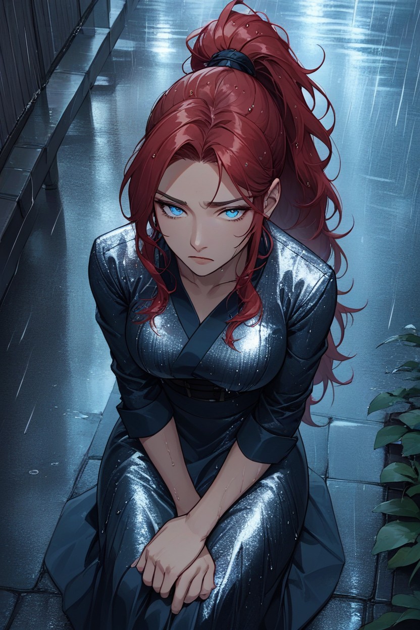 Calle, Depressed, Culo Grande Hentai IA