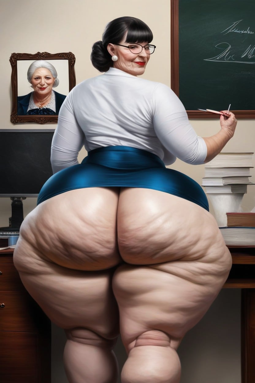 Thick Thighs, Extremely Fat Thighs, Ssbbw AI Porn