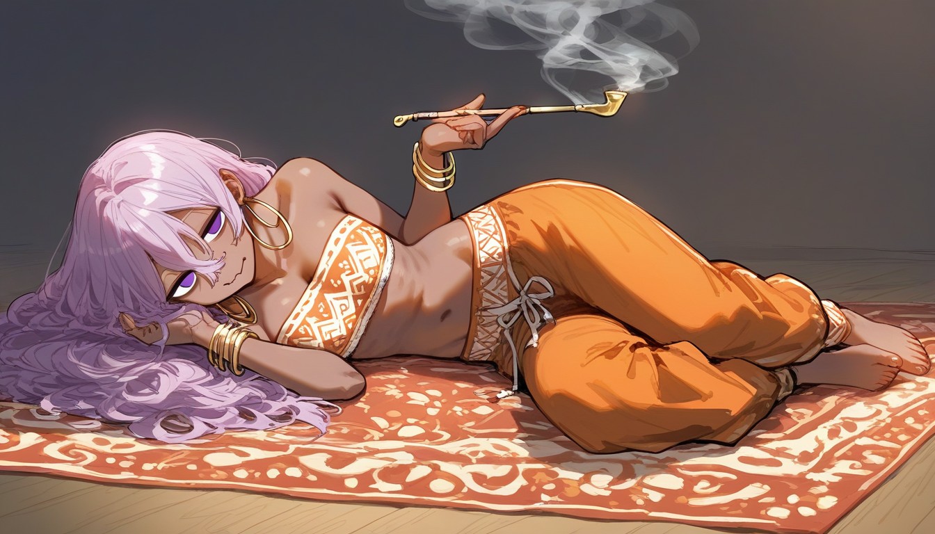 Wavy Mouth, Anatomically Accurate, Dark Skin Hentai AI Porn