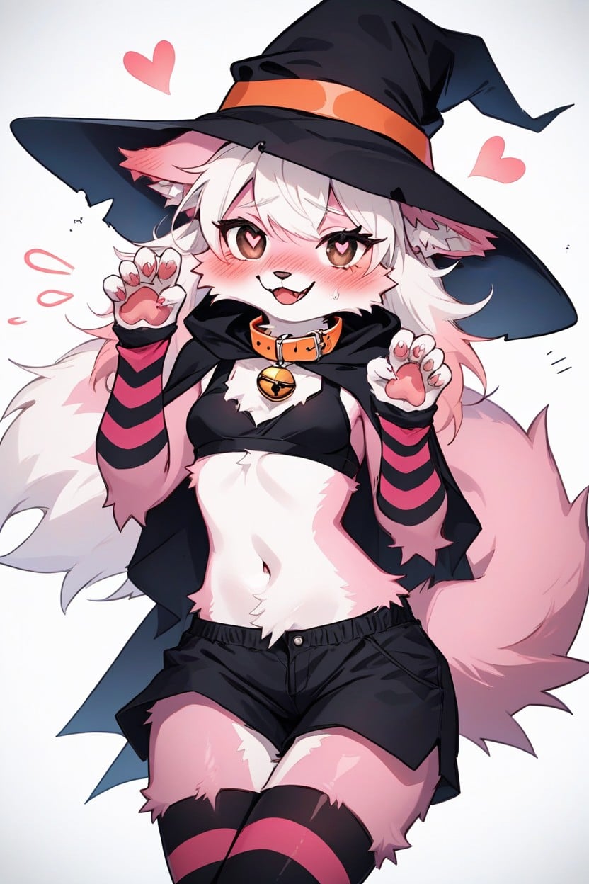 Shorts, 昏暗照明, Paw Pads AI獸人黃片
