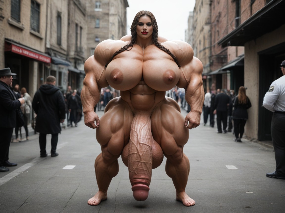 Testicles Are Just Too Gigantic, Gigantic Testicles, Extremely Tick Penis Shemale AI Porn