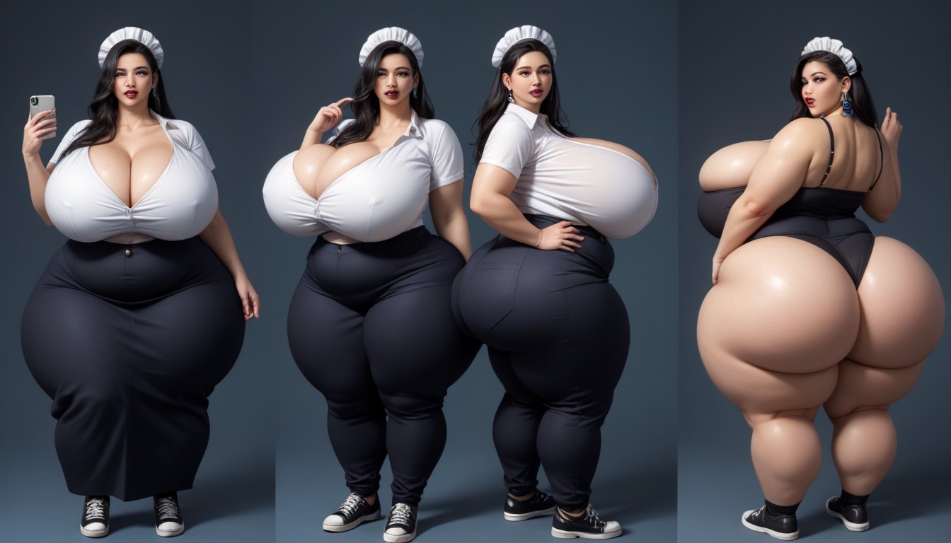 Múltiples Vistas, The Most Perfect Face, Escote Porno BBW IA