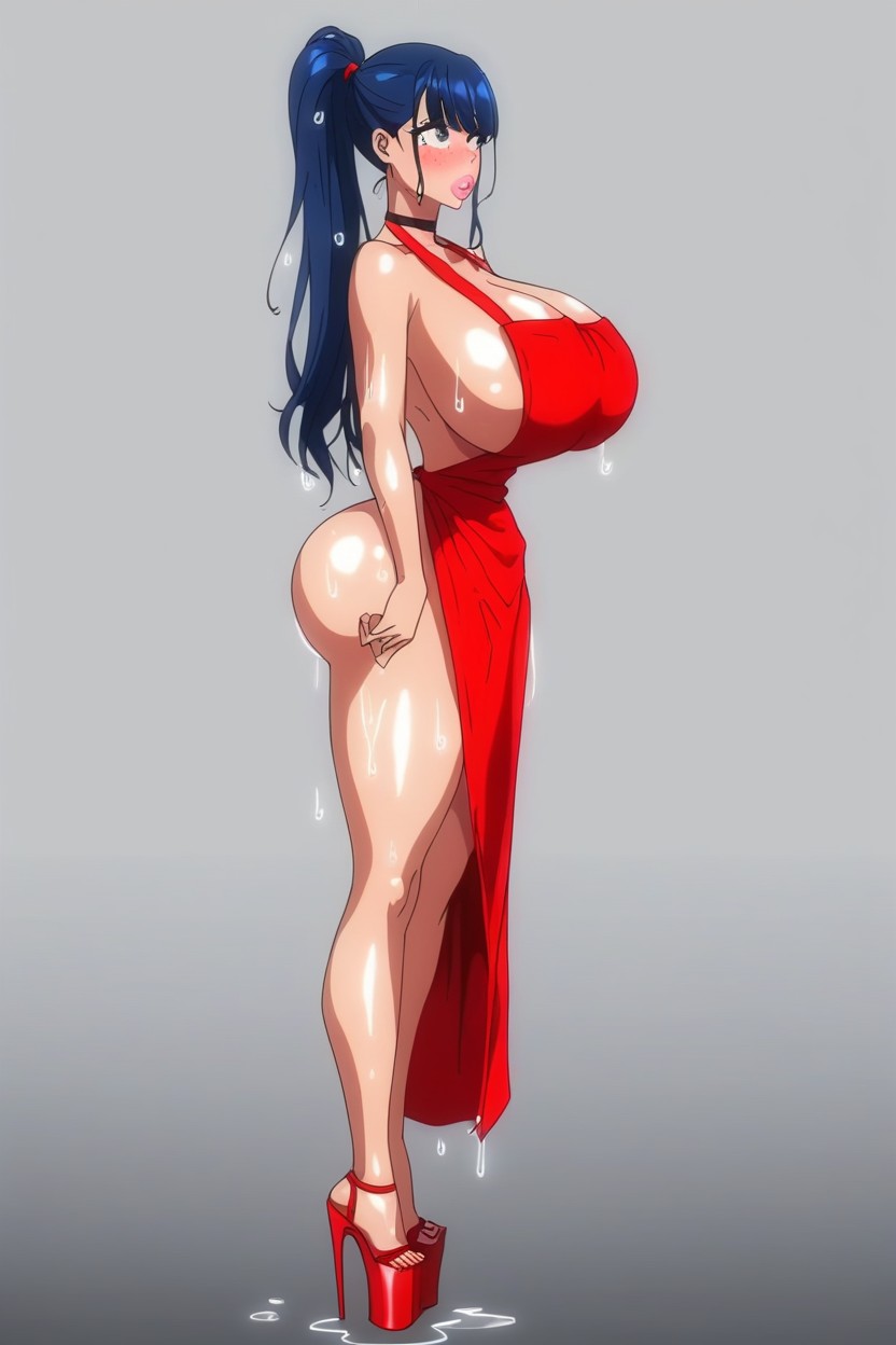 Full Body, Buimbo Butt, Pleasure Eyes AI Porn