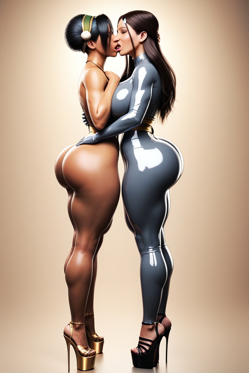 Thick, Katara, Open Toe AI Porn