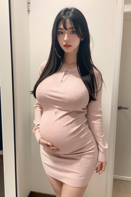 Hourglass, Extreme Wide Open Eyes, Breasts Expansion Porno IA Asiatique