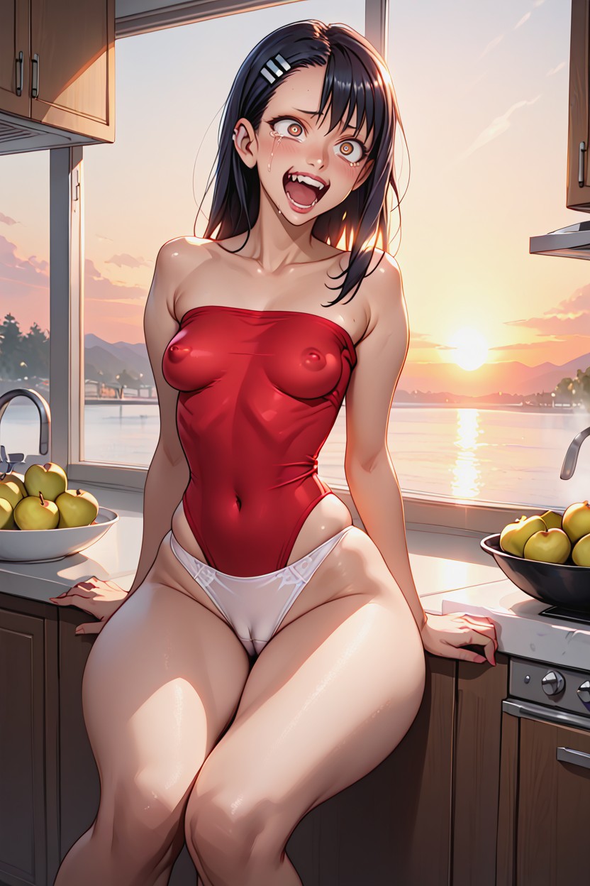 Thigh Gap, Ultra Detailed, Pechos Pequeños Porno IA
