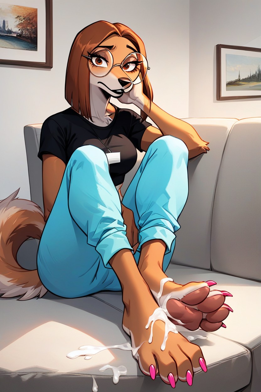 Suki Lane, Saluki, Cum On Feet AI兽人黄片