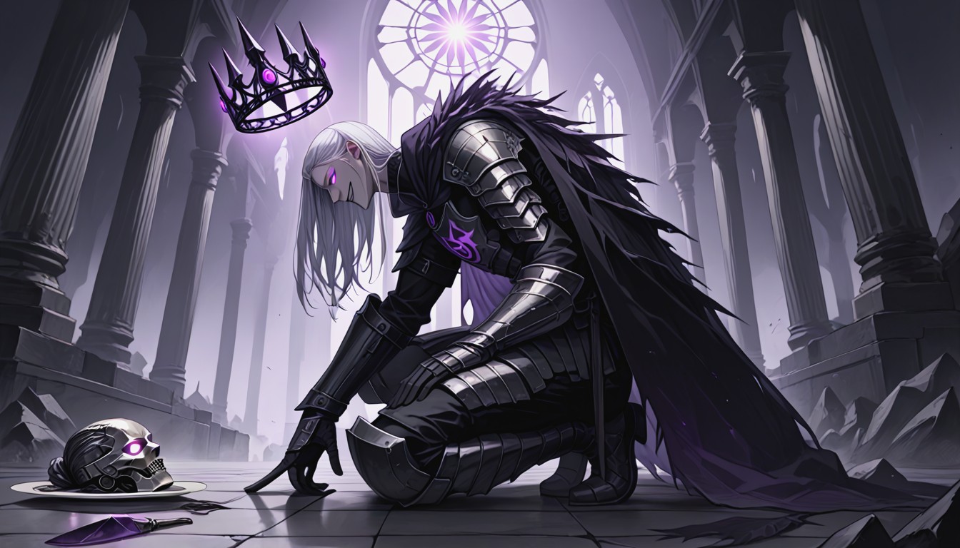 Gothic Plate Armor, Profile Shot, Hypnotized State AI Gay Porn