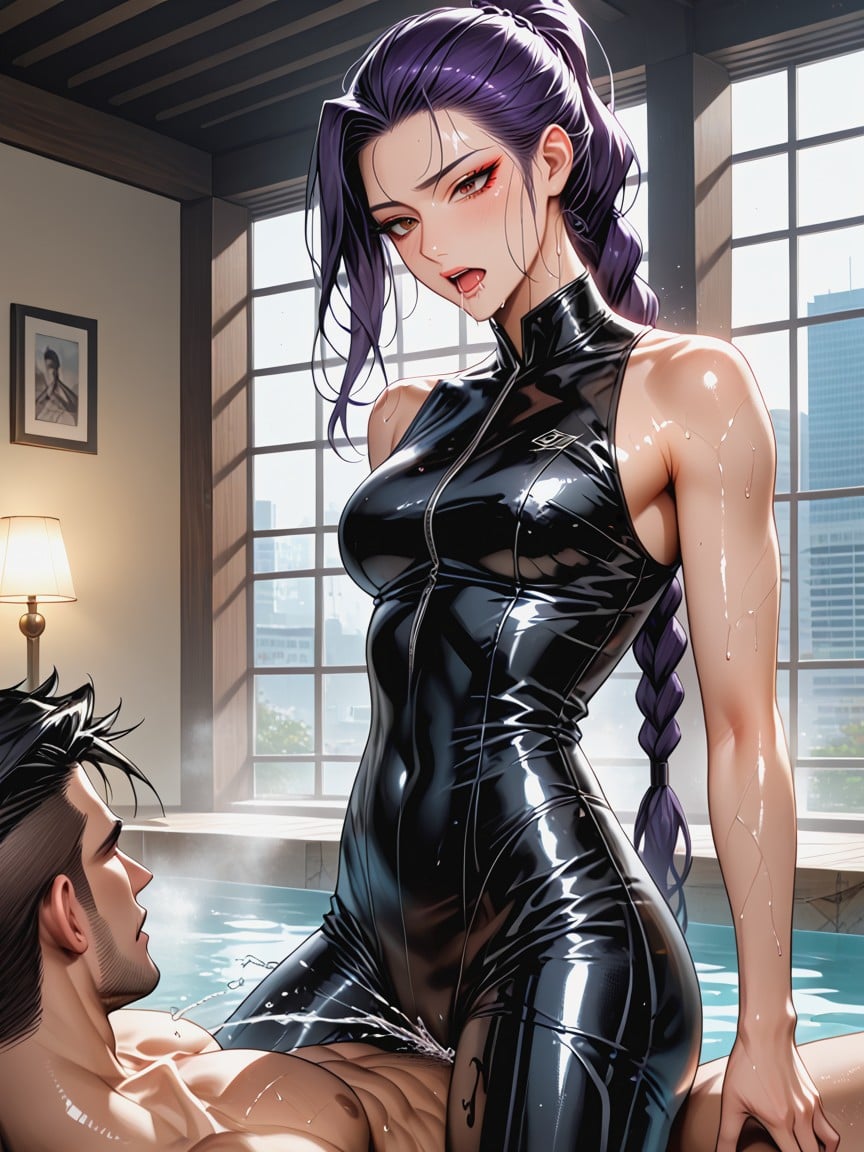 Jinu From Saja, Master Piece, Drooling Hentai AI Porn