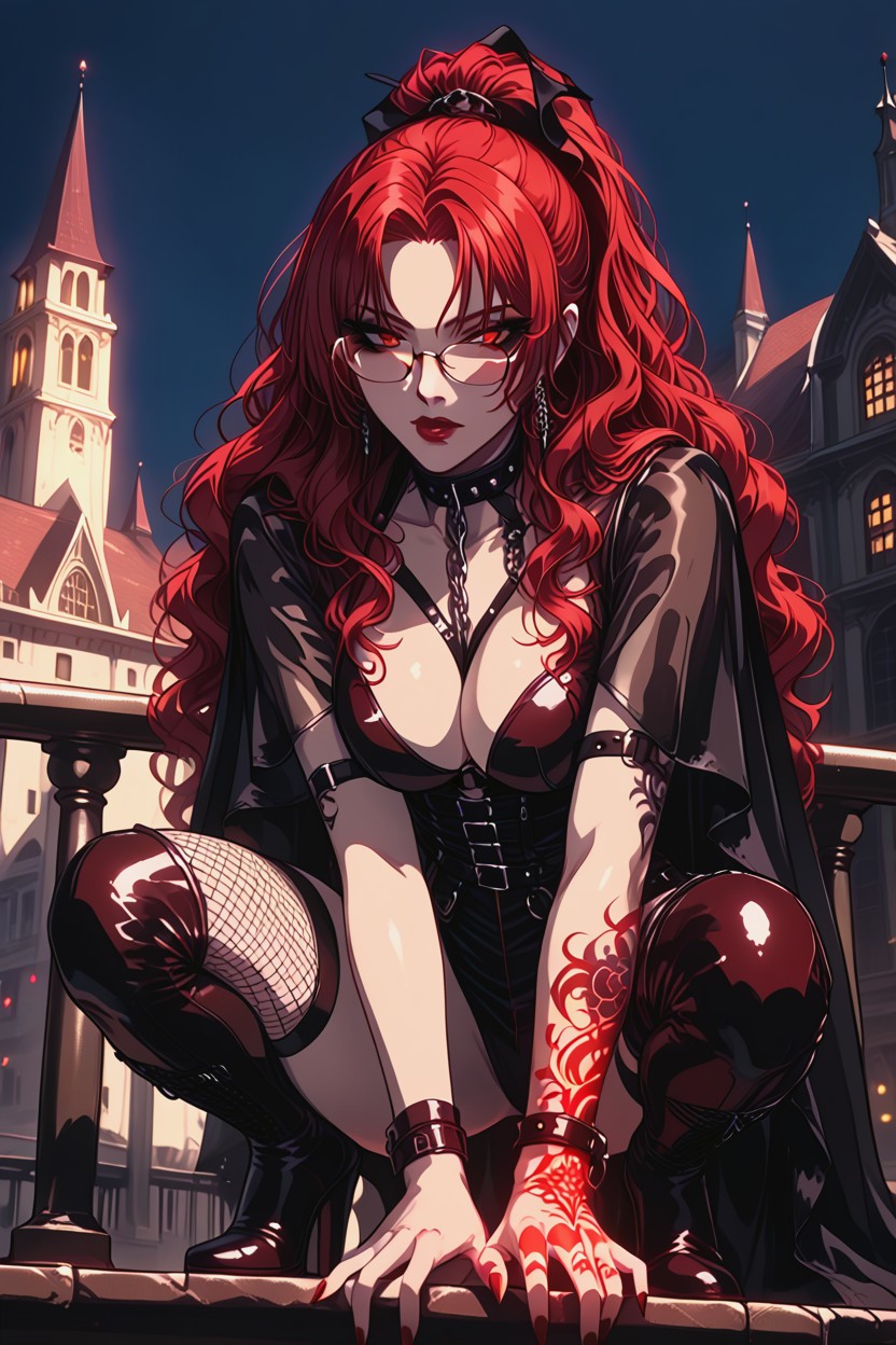 Large Breasts, 18+, Palé Skin Hentai IA