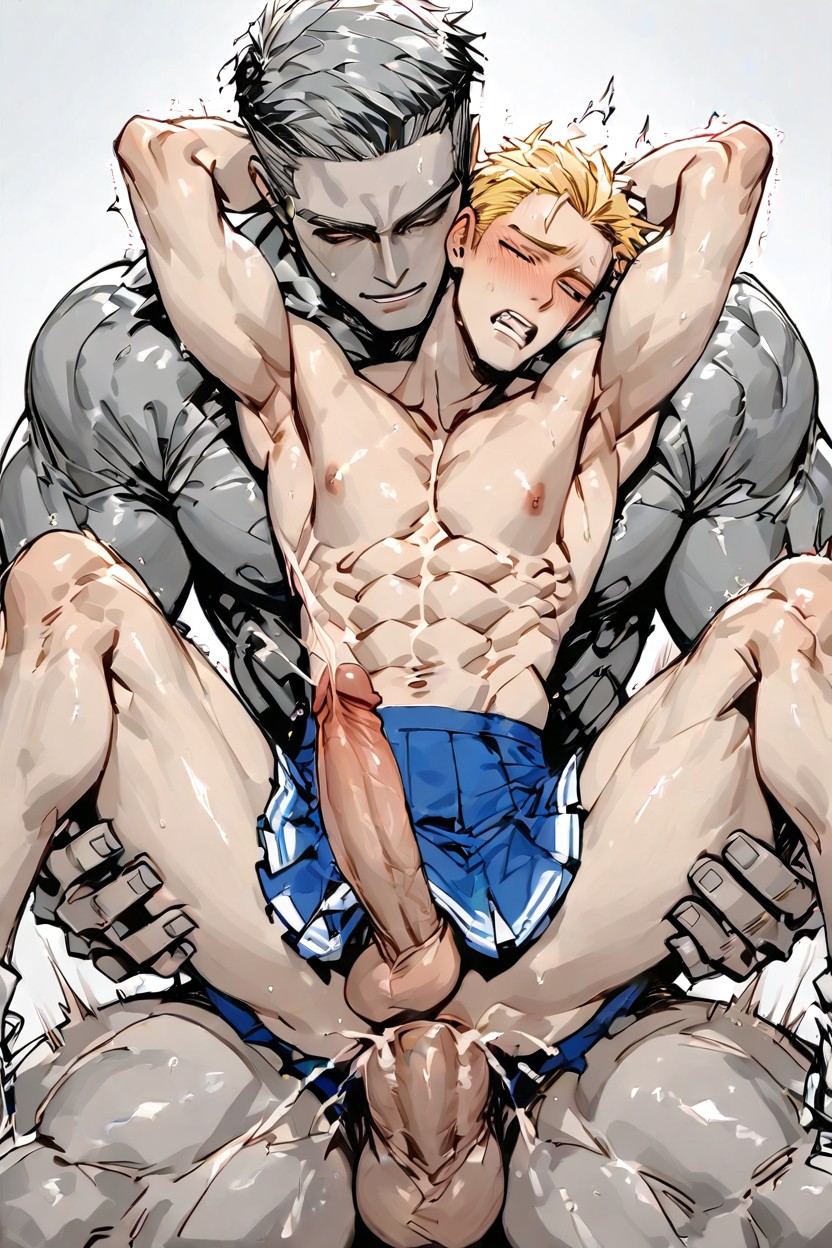 18+, Blonde Hair, Anal Sex AI Gay Porn