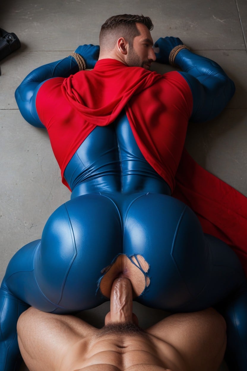 Groping Ass, Thighs, Tied Up AI Gay Porn