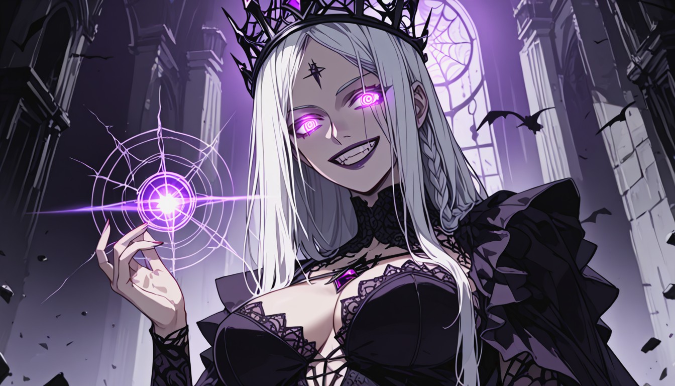 Four Shadowy Arms, Massive Breast, White Hair Hentai AI Porn