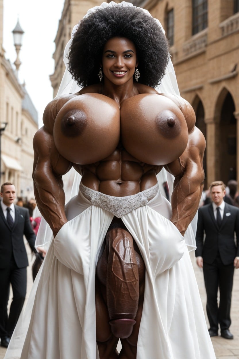 Gigantic Abs, Flaccid Cock Bulge, Gigantic Serratus Anterior Shemale AI Porn