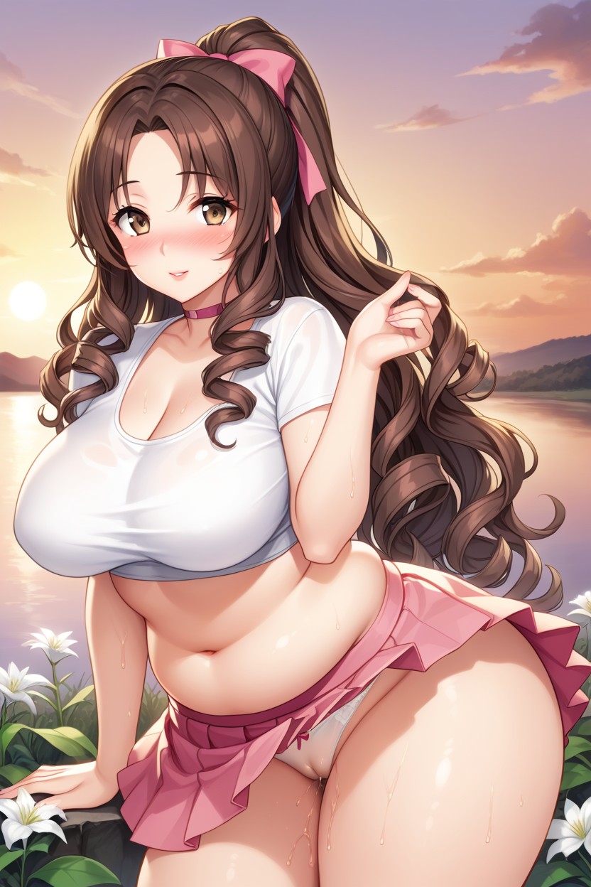 Wide Eyes, Curvy Body, Medium Perky Breasts Hentai IA
