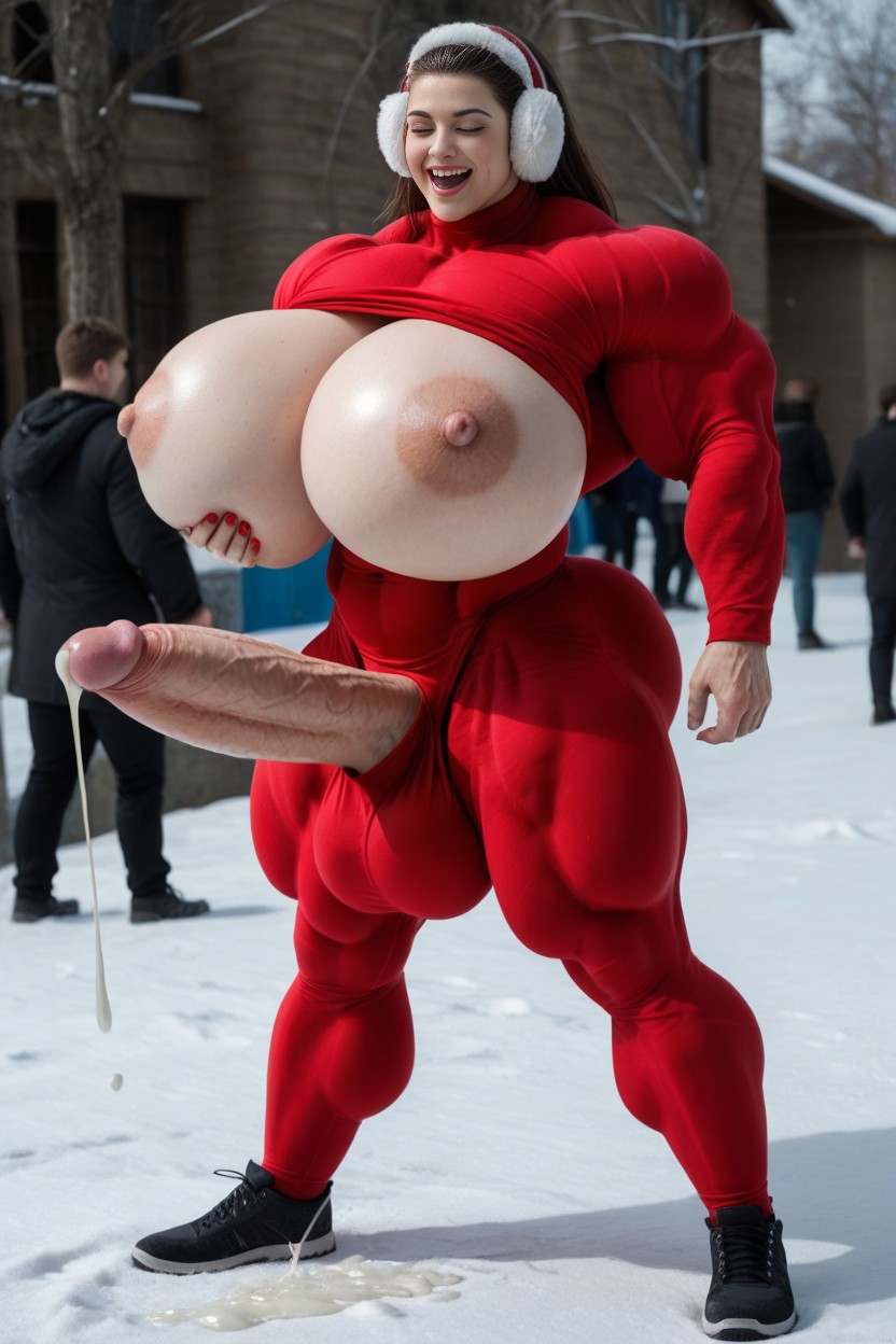 Hyper Huge Muscles, Gigantic Pectoralis Major, Growth 人妖AI黃片