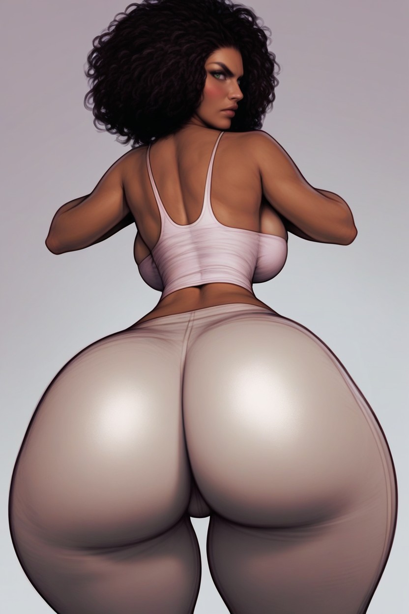 Looking At Viewer, Yoga Pants, Realistic Skin Texture AI Porn