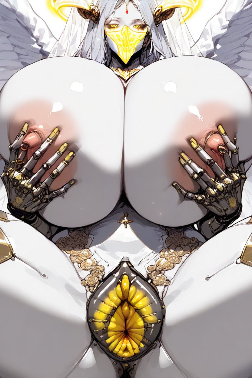 Backlight, Rounded Horn, Heavenly Beauty Hentai IA