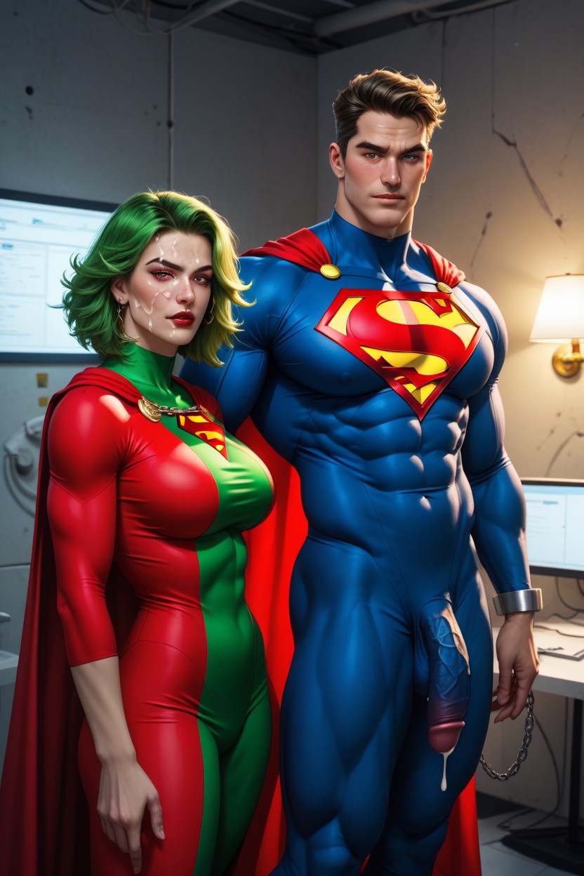 Bukakke, Dungeon, Superhero AI Gay Porn