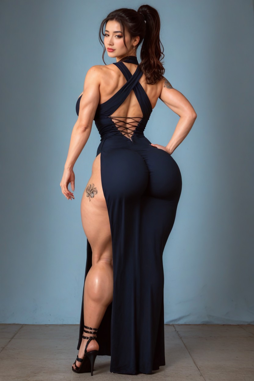 Heart Shaped Ass, Hyperrealistic, Perfect Ass AI Porn
