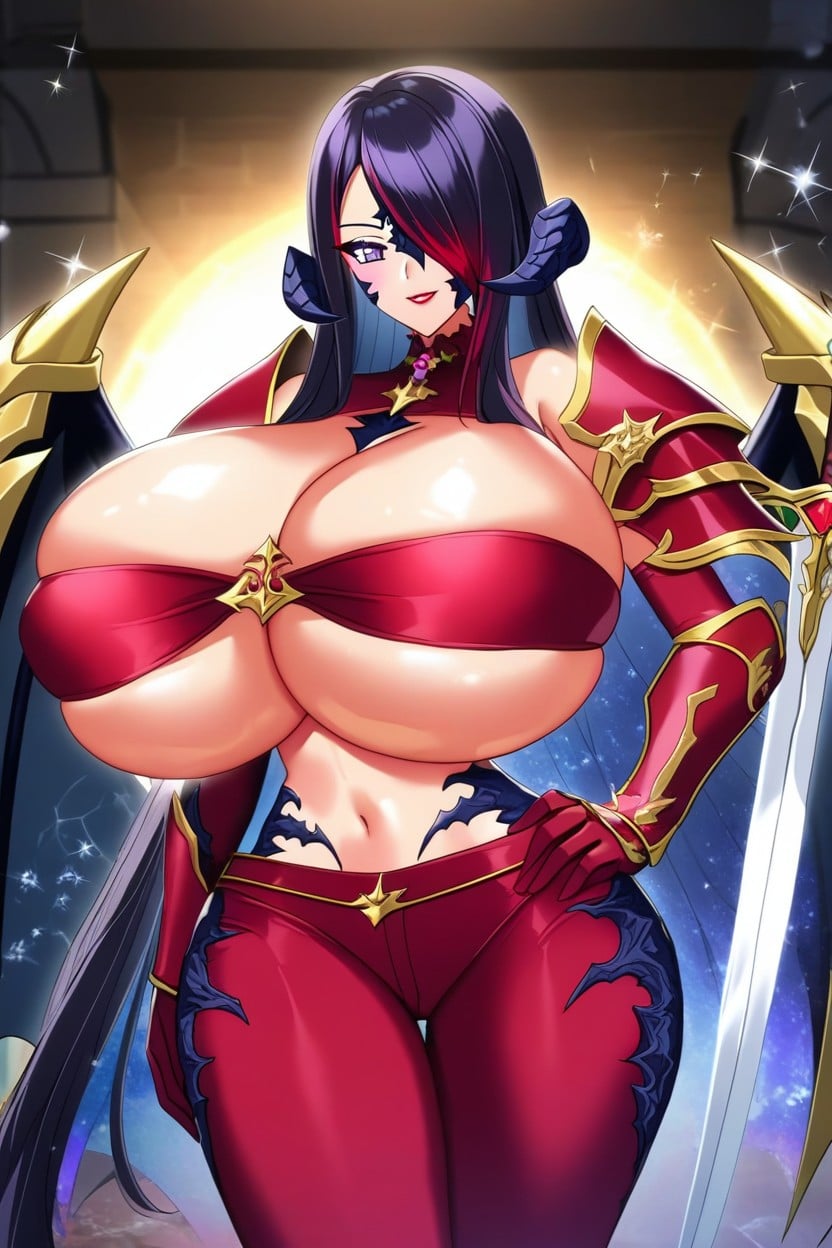 Prefect Hyper Breasts, Underboob, Accurate Anatomy Hentai AI Porn