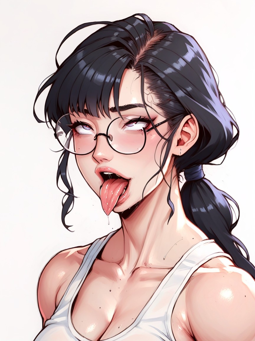 No Accessory, Hairy, Nipple Sucking AI Porn