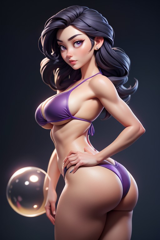 Thick And Curvy Body, Japanese, Curvy Hips Hentai AI Porn