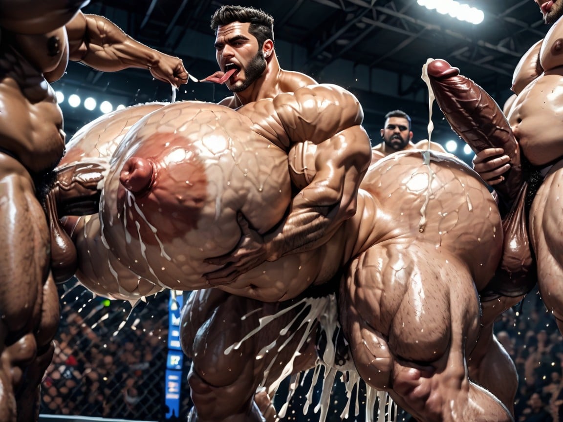Huge Hyper Nipples, Hyper Massive Ass, All Hyper Breasts AI Gay Porn