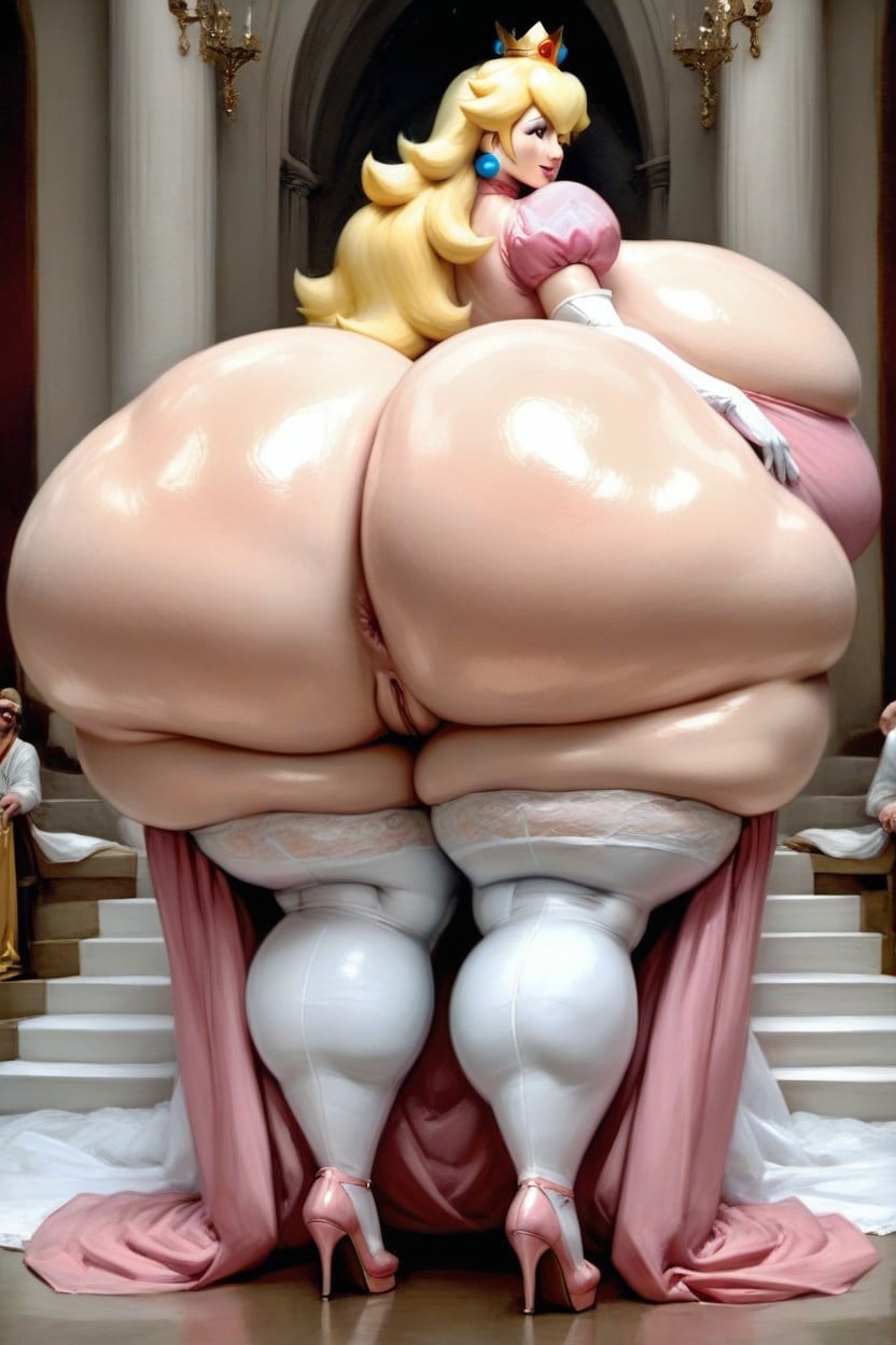 Hyper Giant Boob, Hyper Ass, Extreme Huge Ass AI Porn