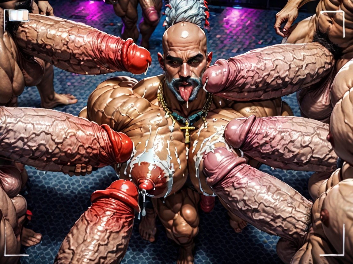 Ahegao, Blowjob (3rd Person), Squatting AI Gay Porn